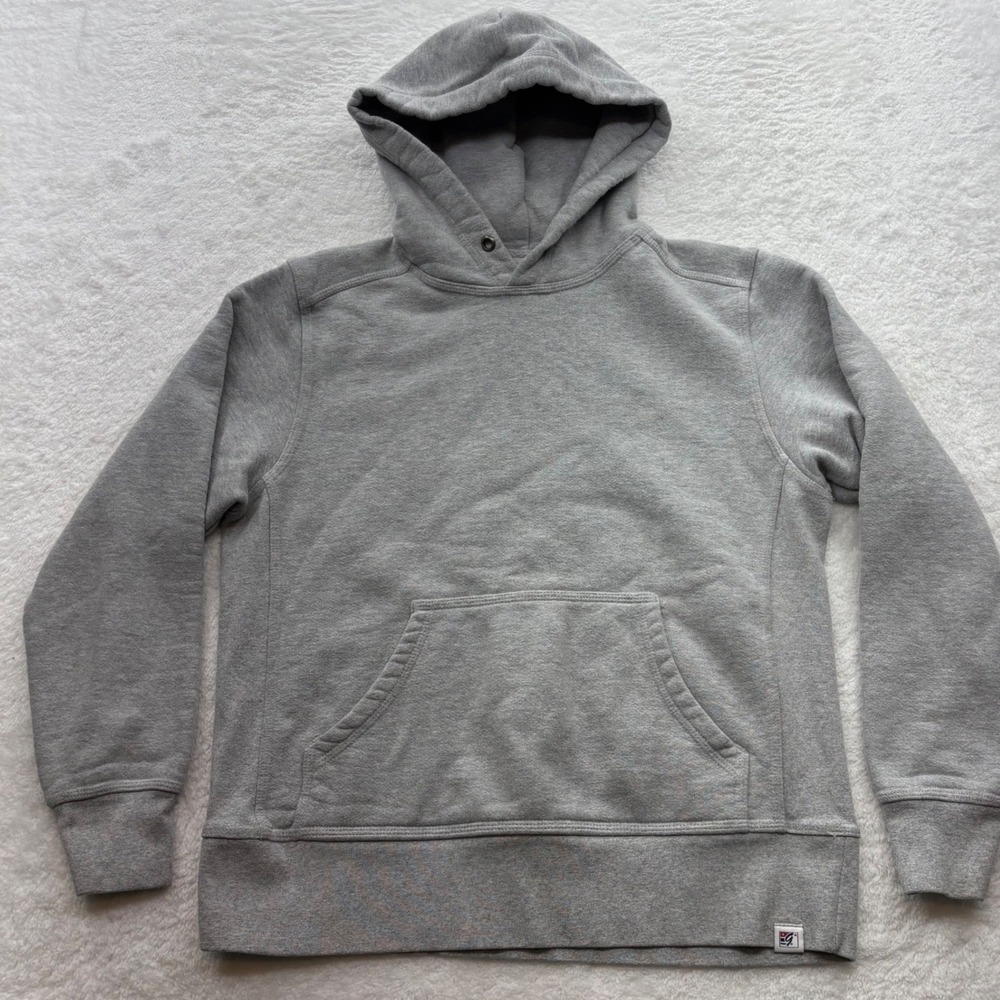 The Game Mens Grey Pullover Hoodie Sweatshirt Size M Made in USA